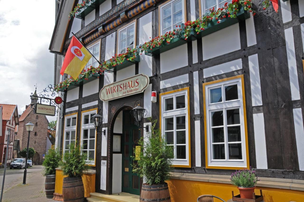 Wirtshaus Am Niederntor Hotel Blomberg  Kültér fotó